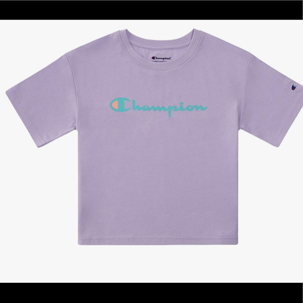 Kids champion crop top